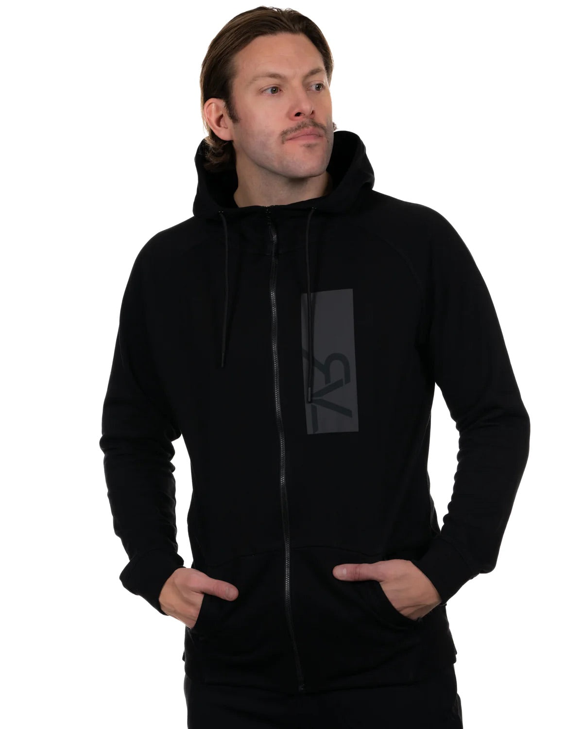 RVL INVERSE ZIP UP HOODIE