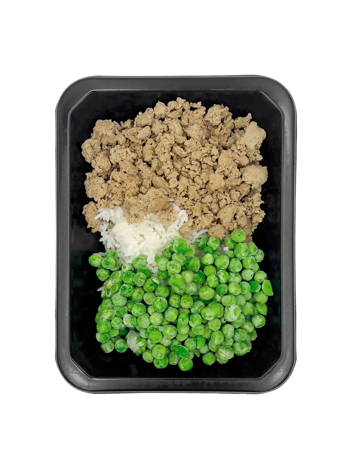 Ground Beef and Peas Value Meal