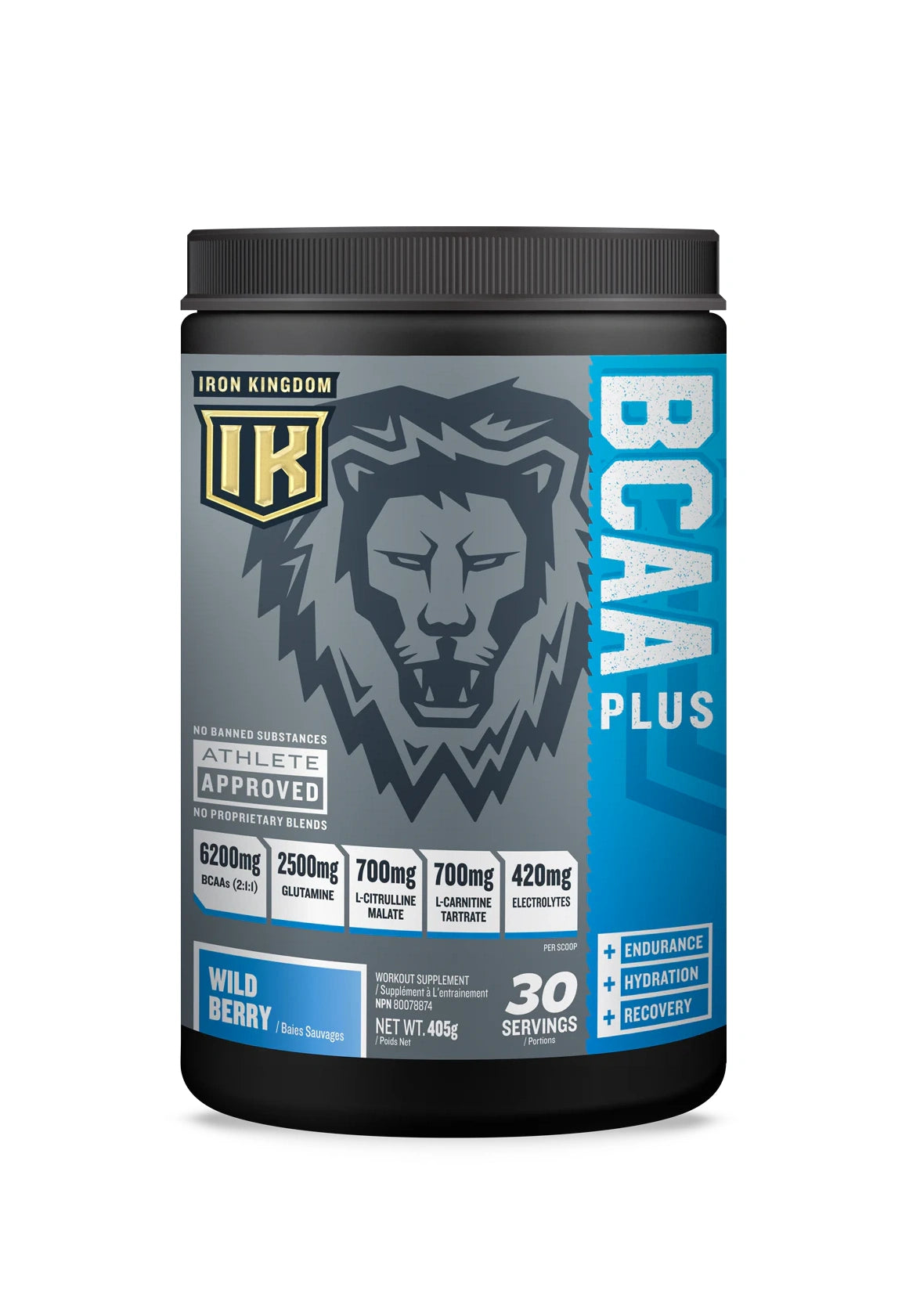Iron Kingdom BCAA PLUS (30 servings, 405g)