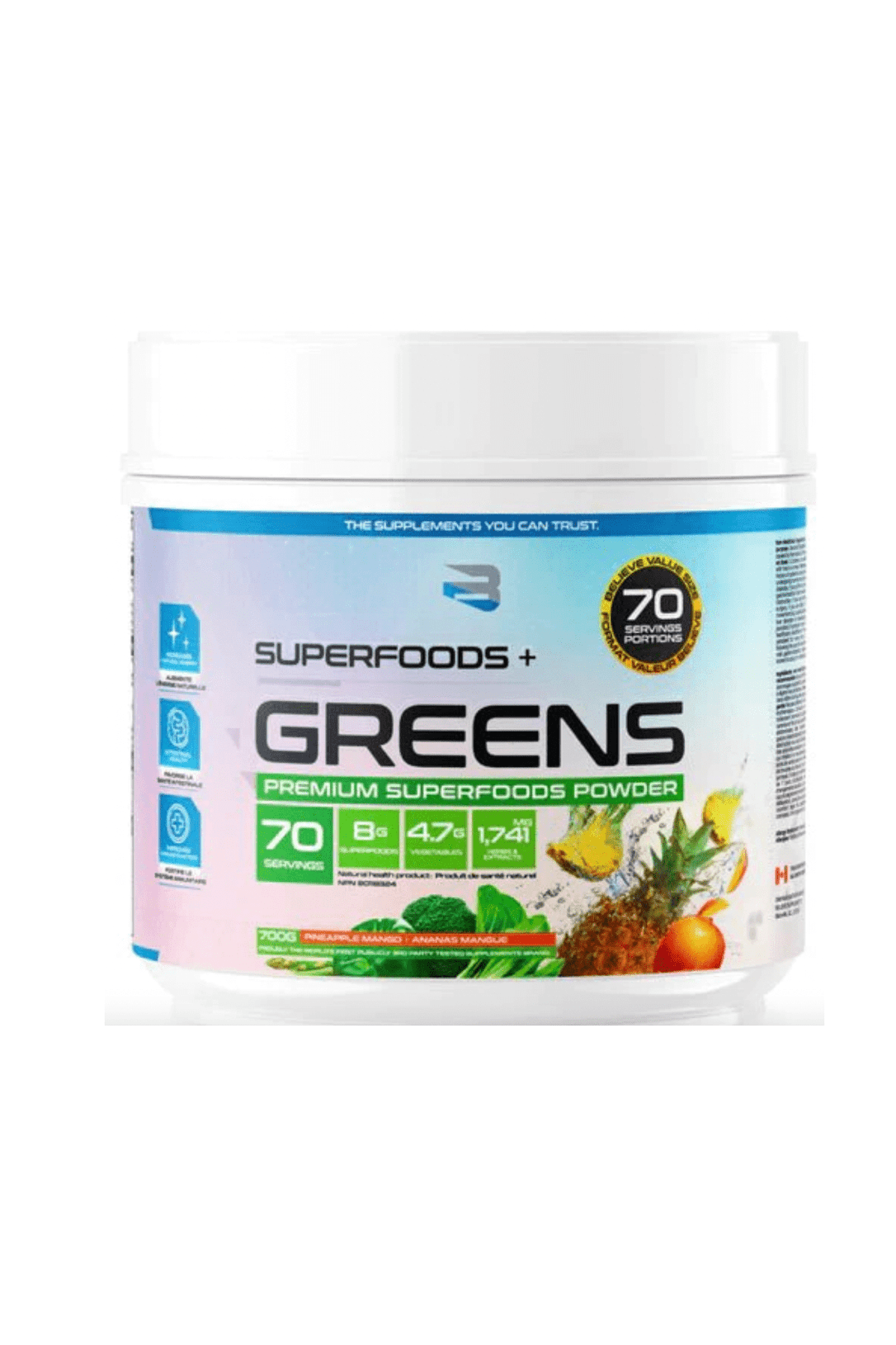 Believe Sf+ Greens 30S