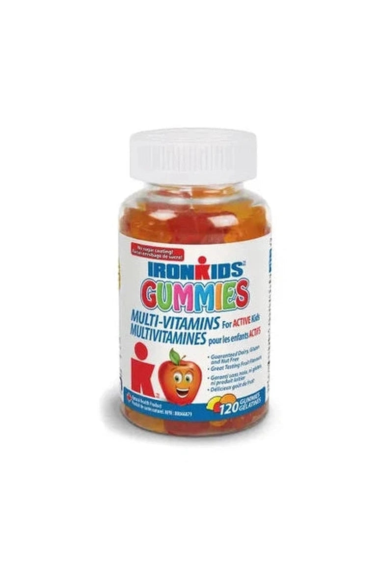 Ironkids Gummies, Multi-Vitamins for Active Kids, 120Ct