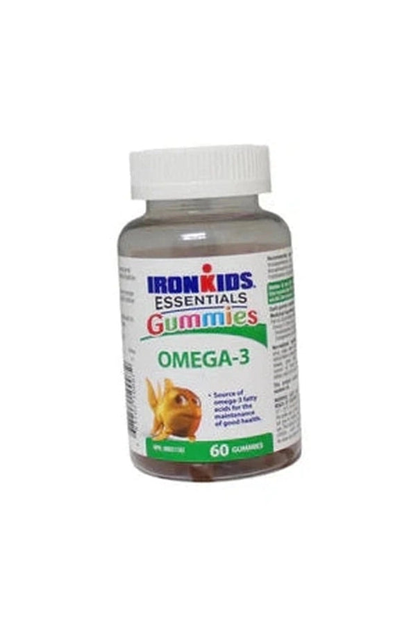 Ironkids Gummies, Omega-3's For Smart Kids 60ct