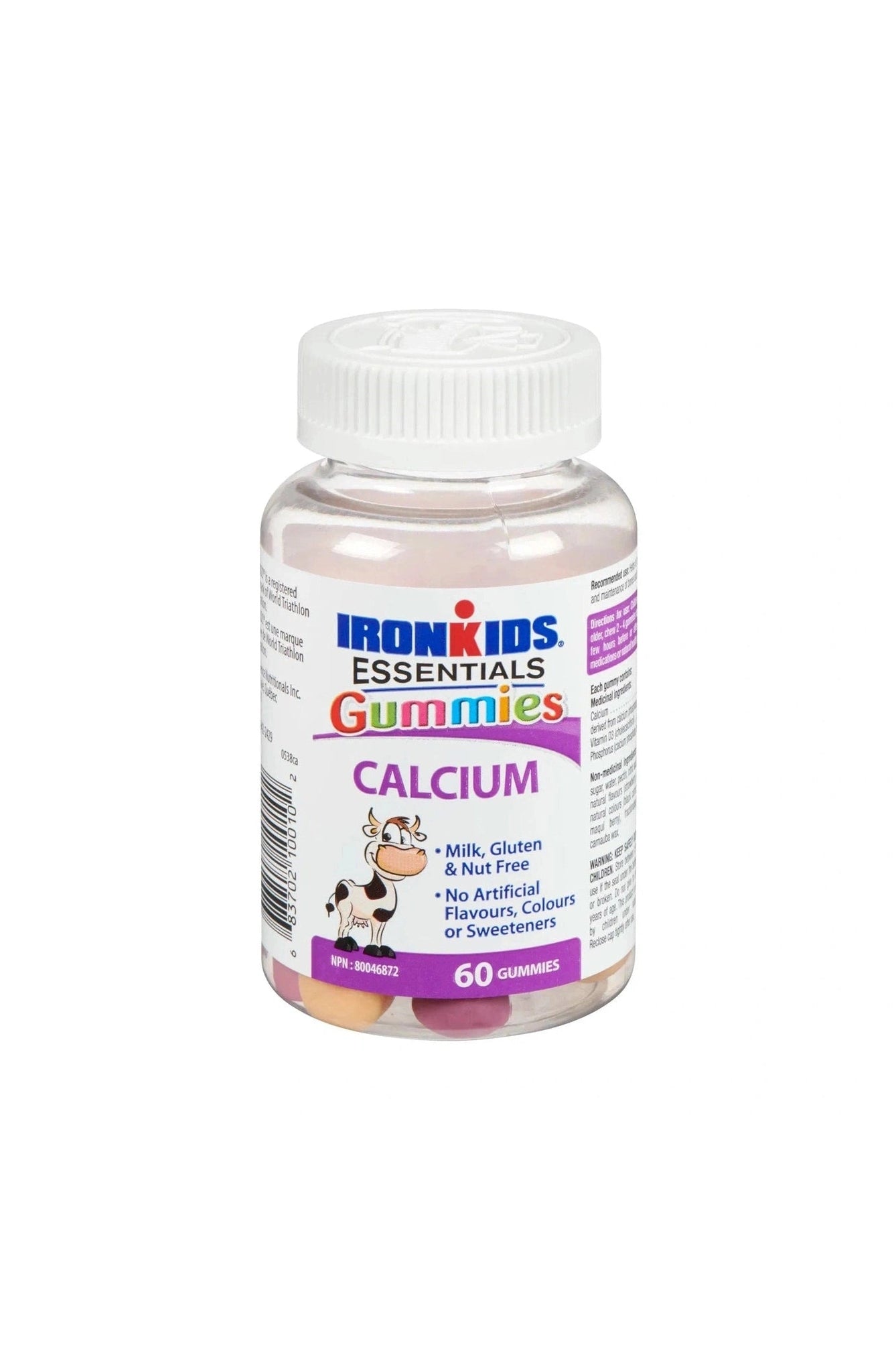 Ironkids Gummies, Calcium, 60Ct