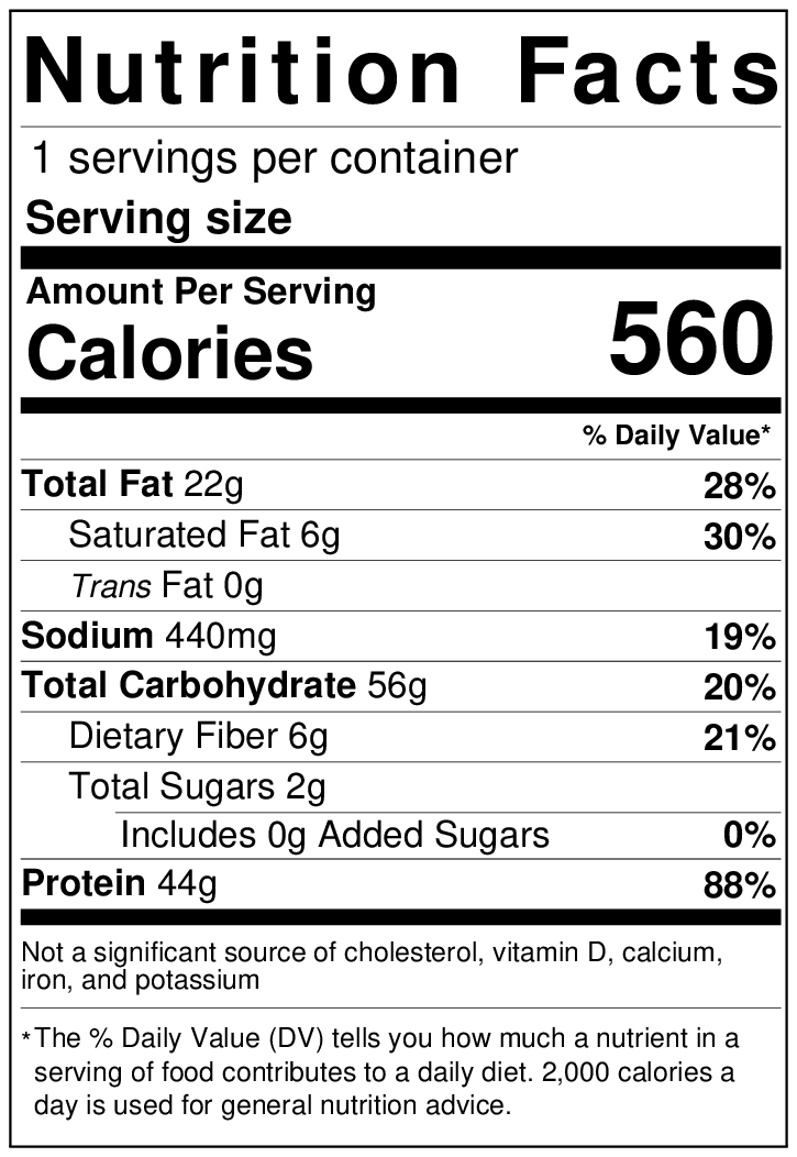 Maple Mango Blackened Salmon