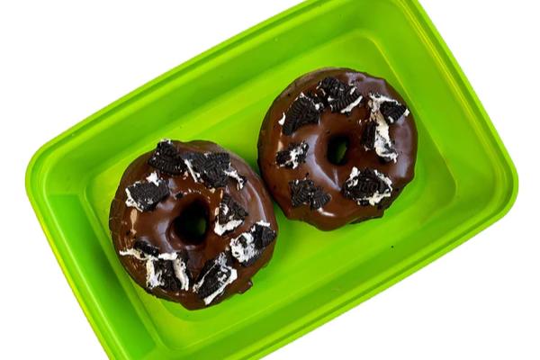 Double Chocolate High Protein donuts Whey Donuts Delivered | Healthy meal prep delivery