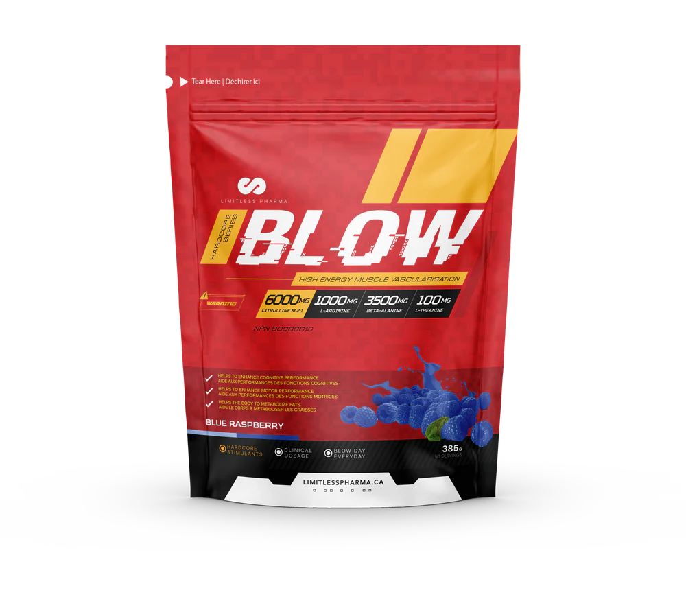 Limitless Pharma BLOW Pre-Workout (385g)