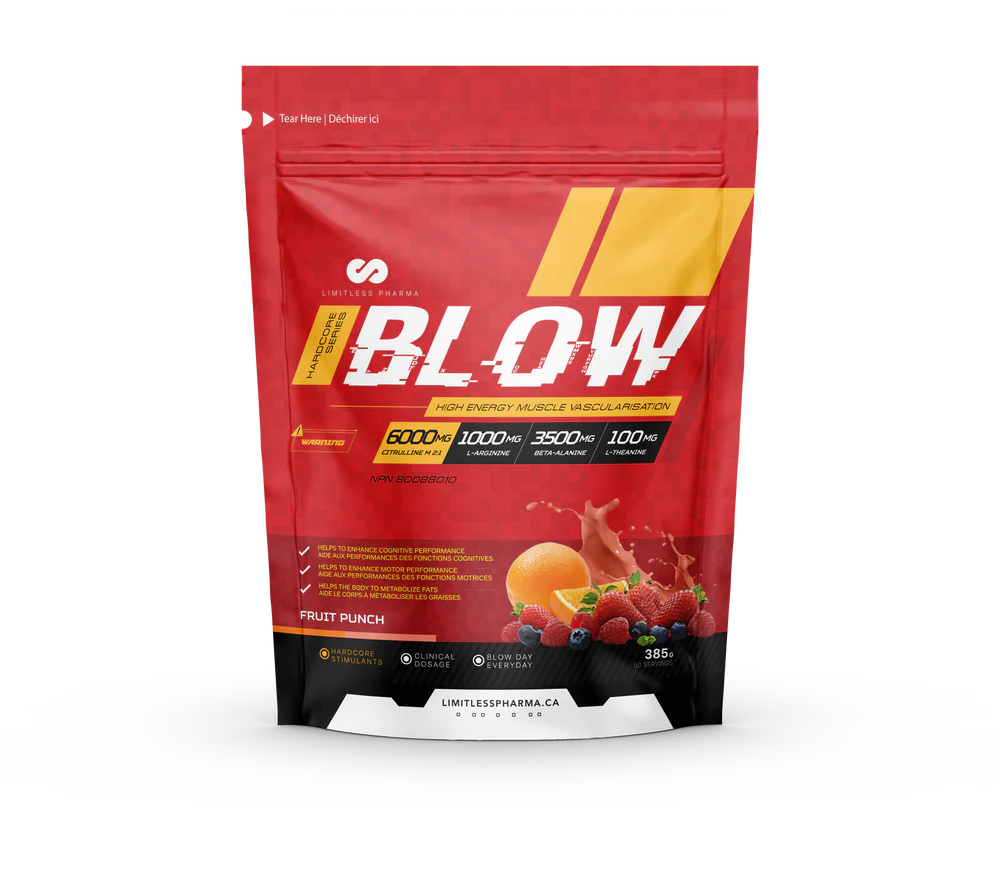 Limitless Pharma BLOW Pre-Workout (385g)