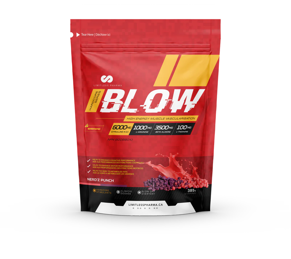 Limitless Pharma BLOW Pre-Workout (385g)