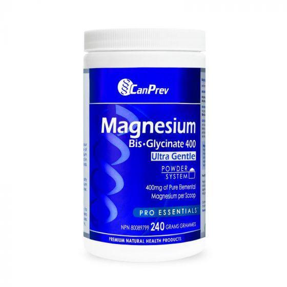 CANPREV MAGNESIUM BIS-GLYCINATE 400 ULTRA GENTLE 240G