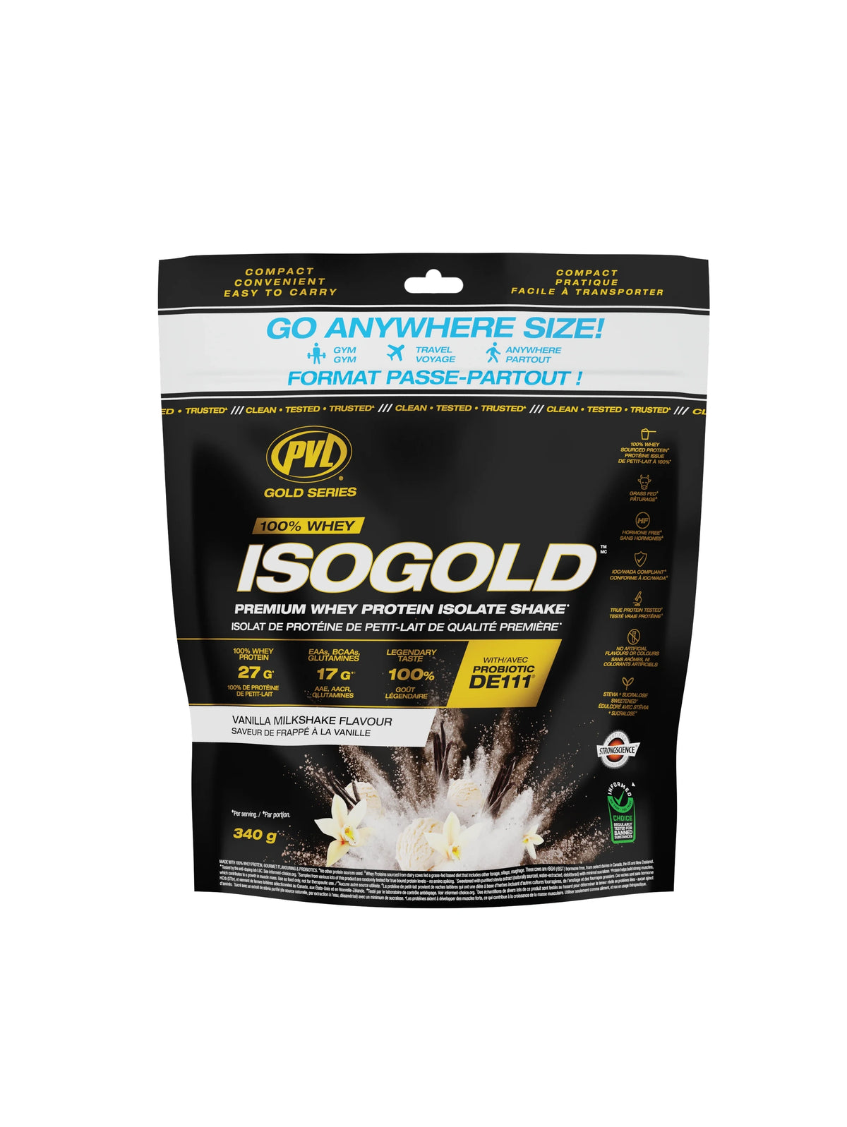 Pvl IsoGold Go Anywhere Bag 340g
