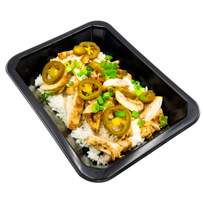 Street Corn Chicken Rice Bowl