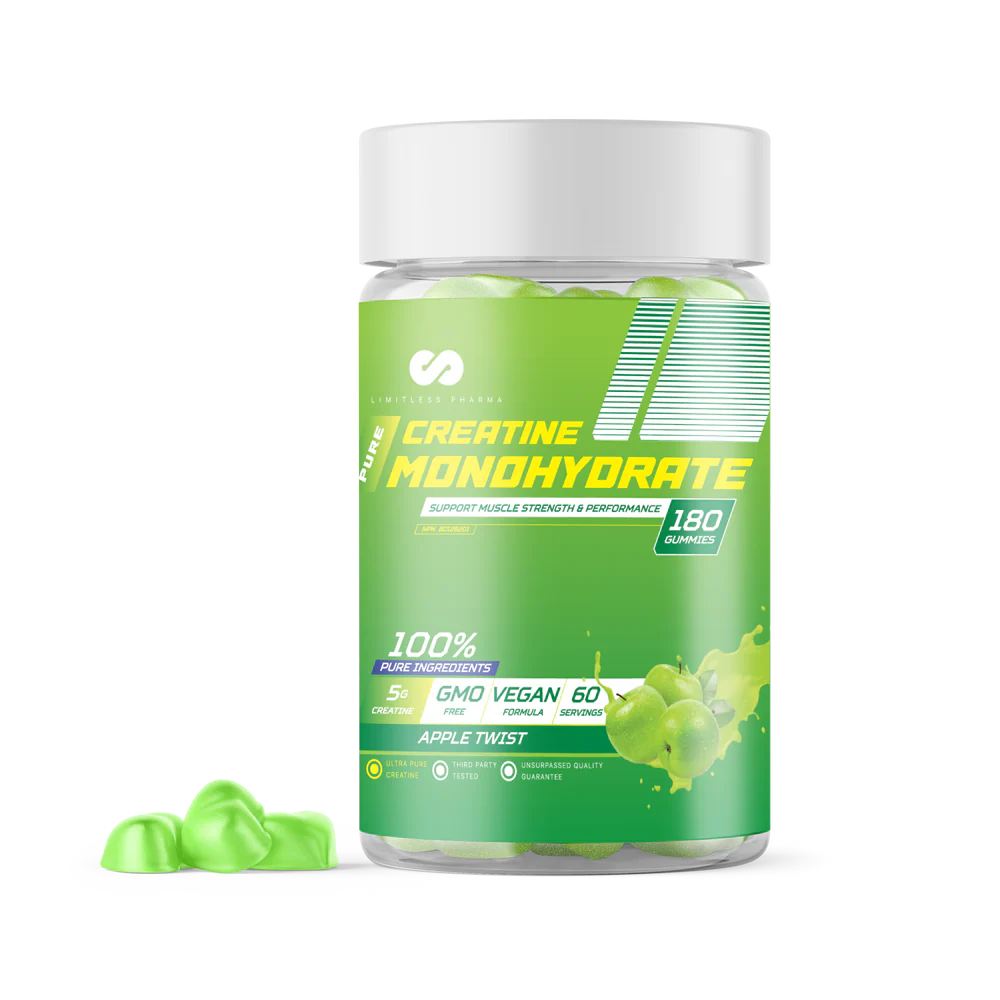 Limitless Pharma CREATINE MONOHYDRATE (180 Gummies)