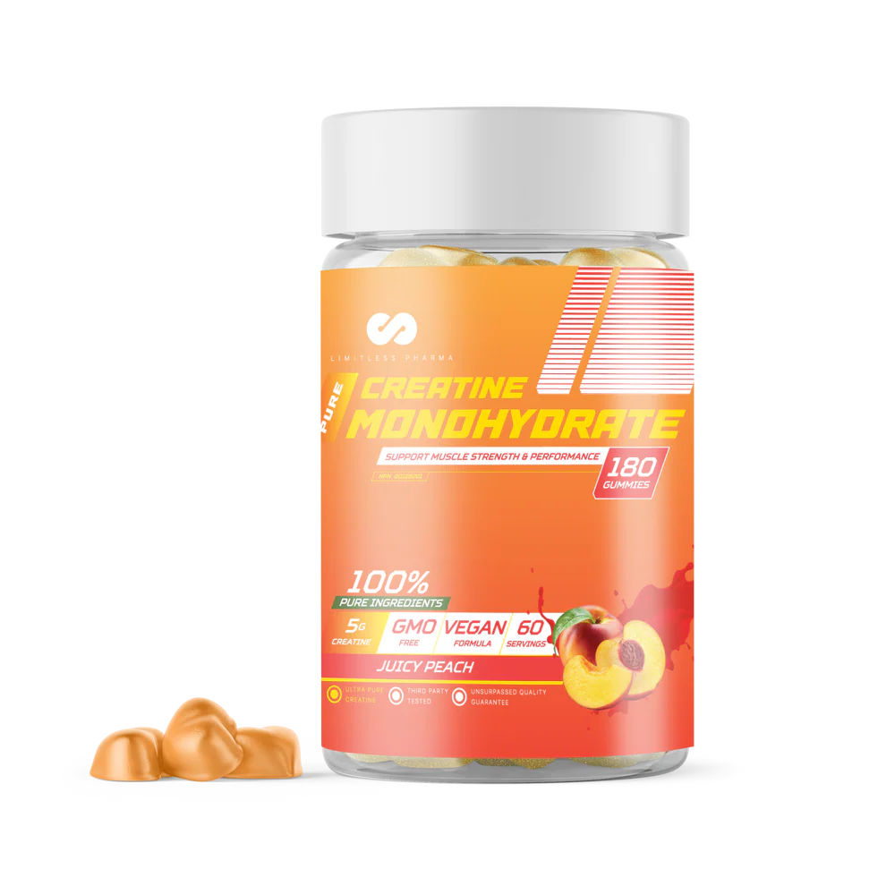 Limitless Pharma CREATINE MONOHYDRATE (180 Gummies)