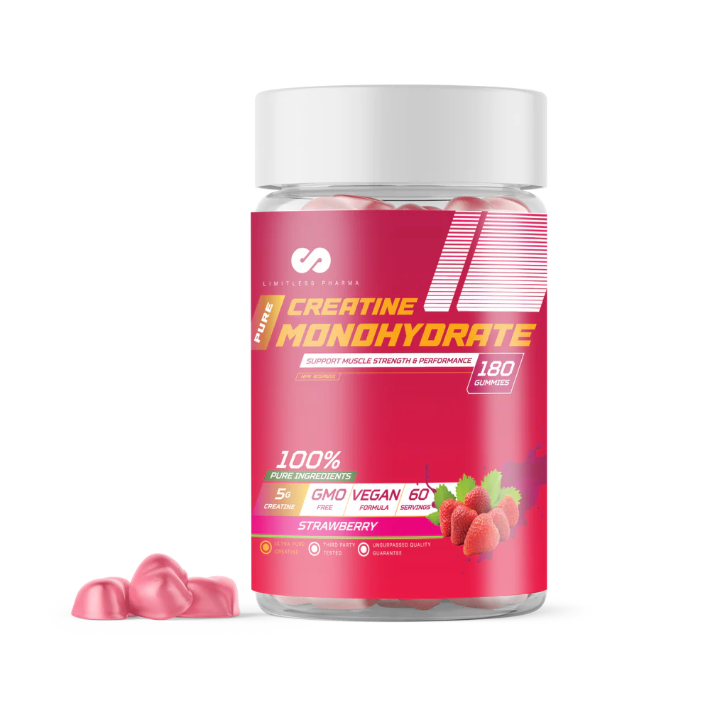 Limitless Pharma CREATINE MONOHYDRATE (180 Gummies)