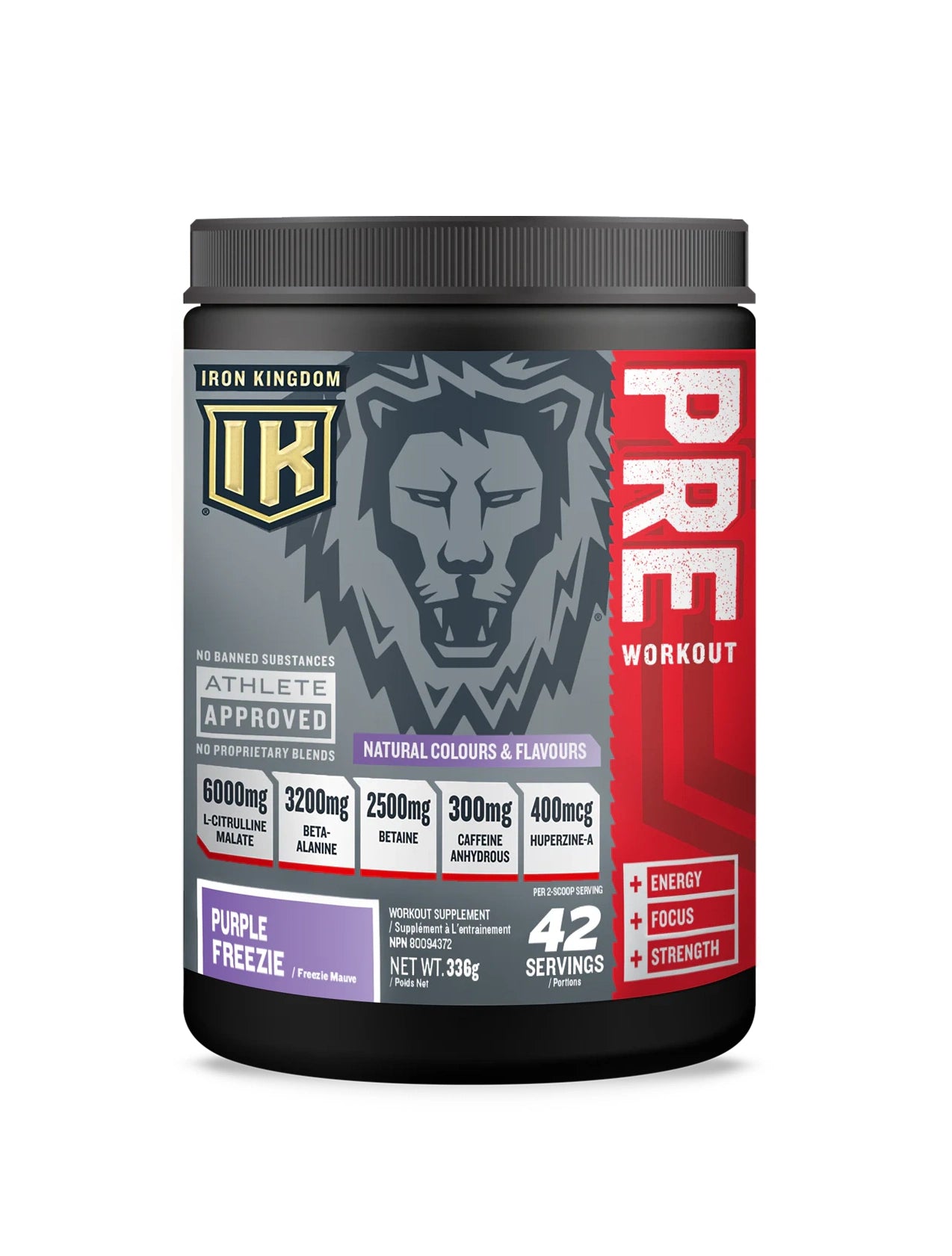 Iron Kingdom PRE-WORKOUT (42 Servings) 336g
