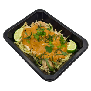 Thai Peanut Lime Noodles with Chicken