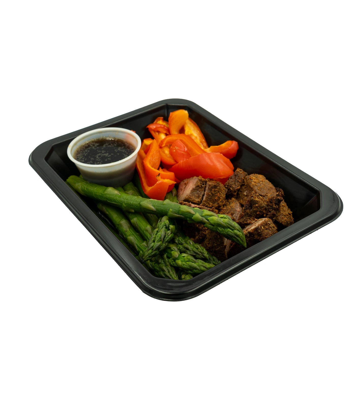 Keto Blackened Steak Dinner