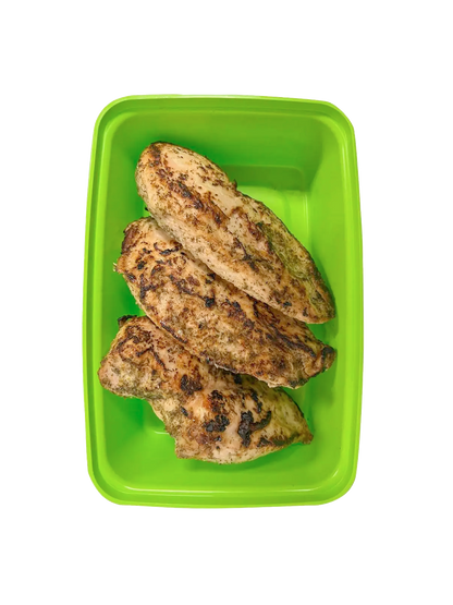 16oz Greek Chicken Breast – Just Bite Me Meals
