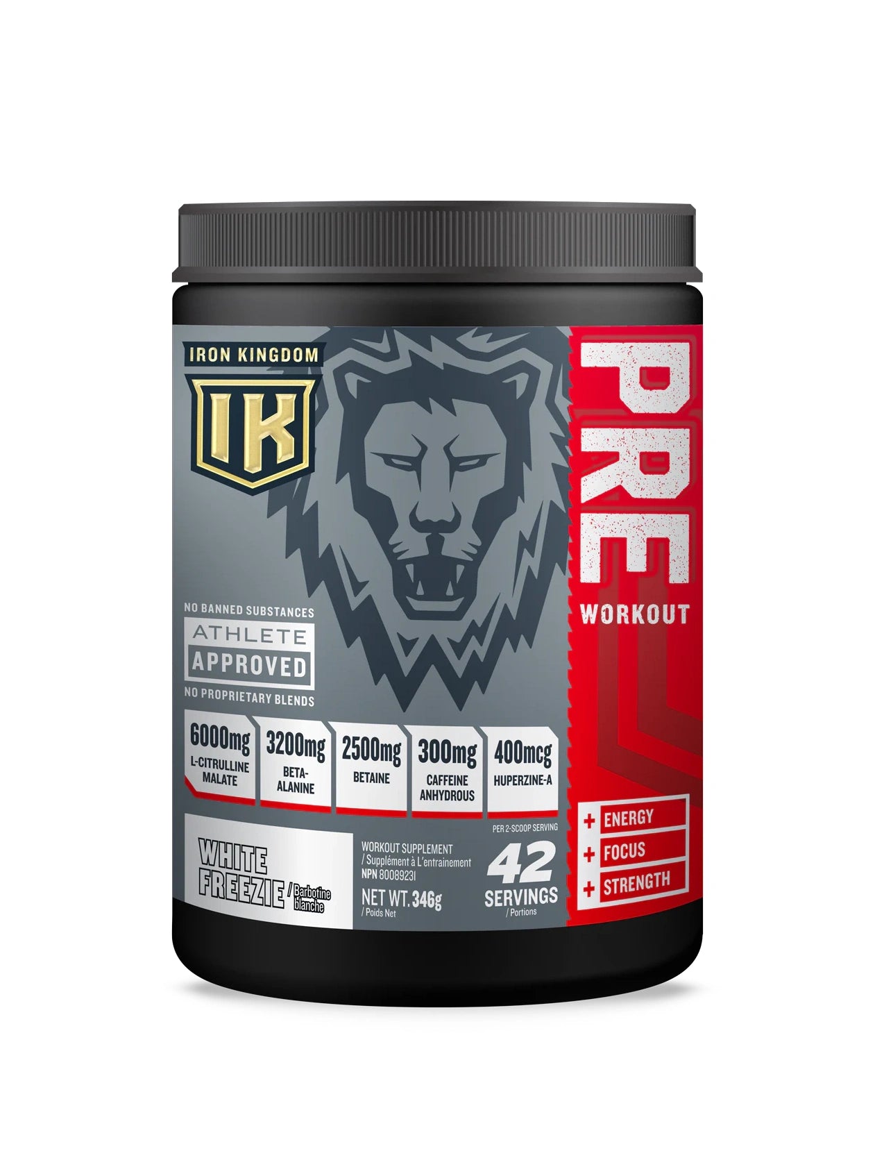 Iron Kingdom PRE-WORKOUT (42 Servings) 336g