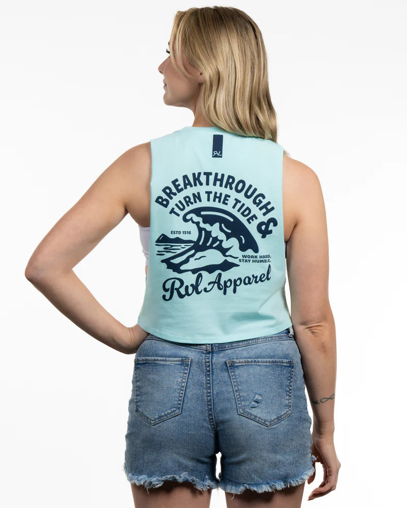 RVL High Tide - Women's Cut Off Tank