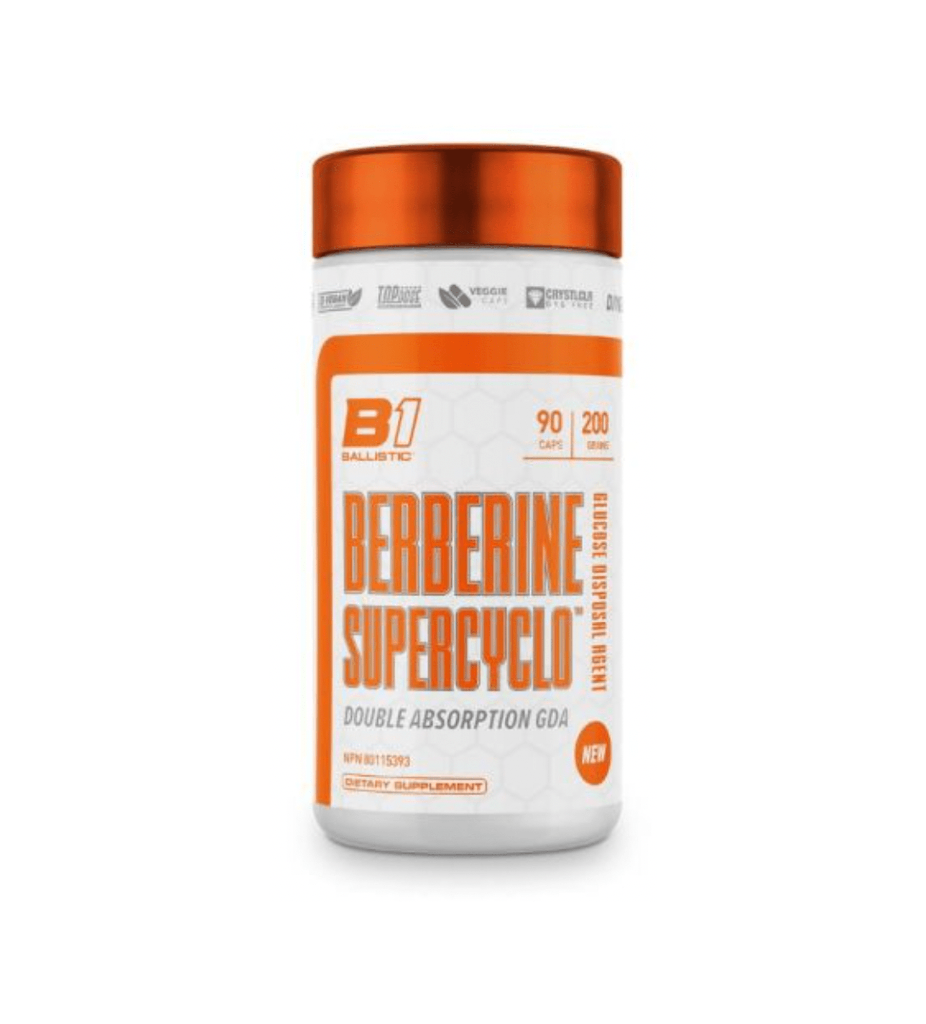Ballistic Supp Berberine 90 Capsules