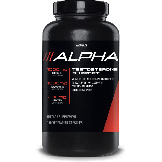 JYM SUPPLEMENTS ALPHA JYM 180 VEGETARIAN CAPSULES