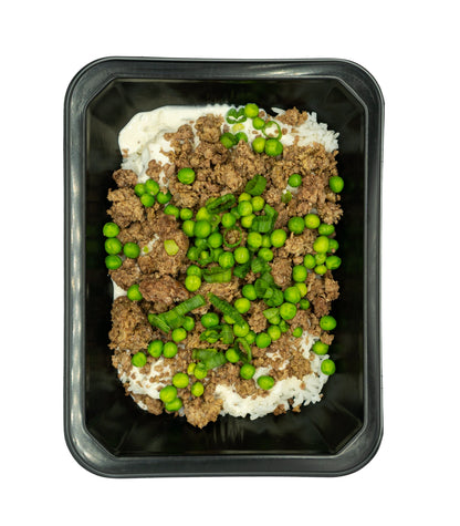 Beef and Peas Mushroom Cream Rice