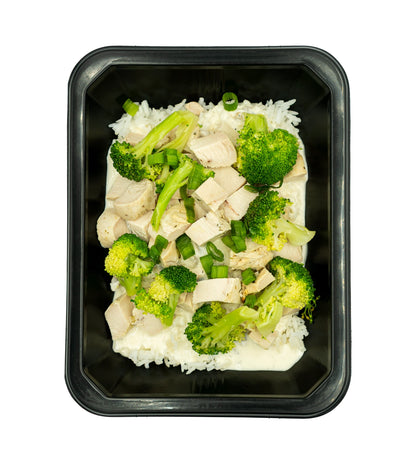 Chicken and Broccoli Mushroom Cream Rice
