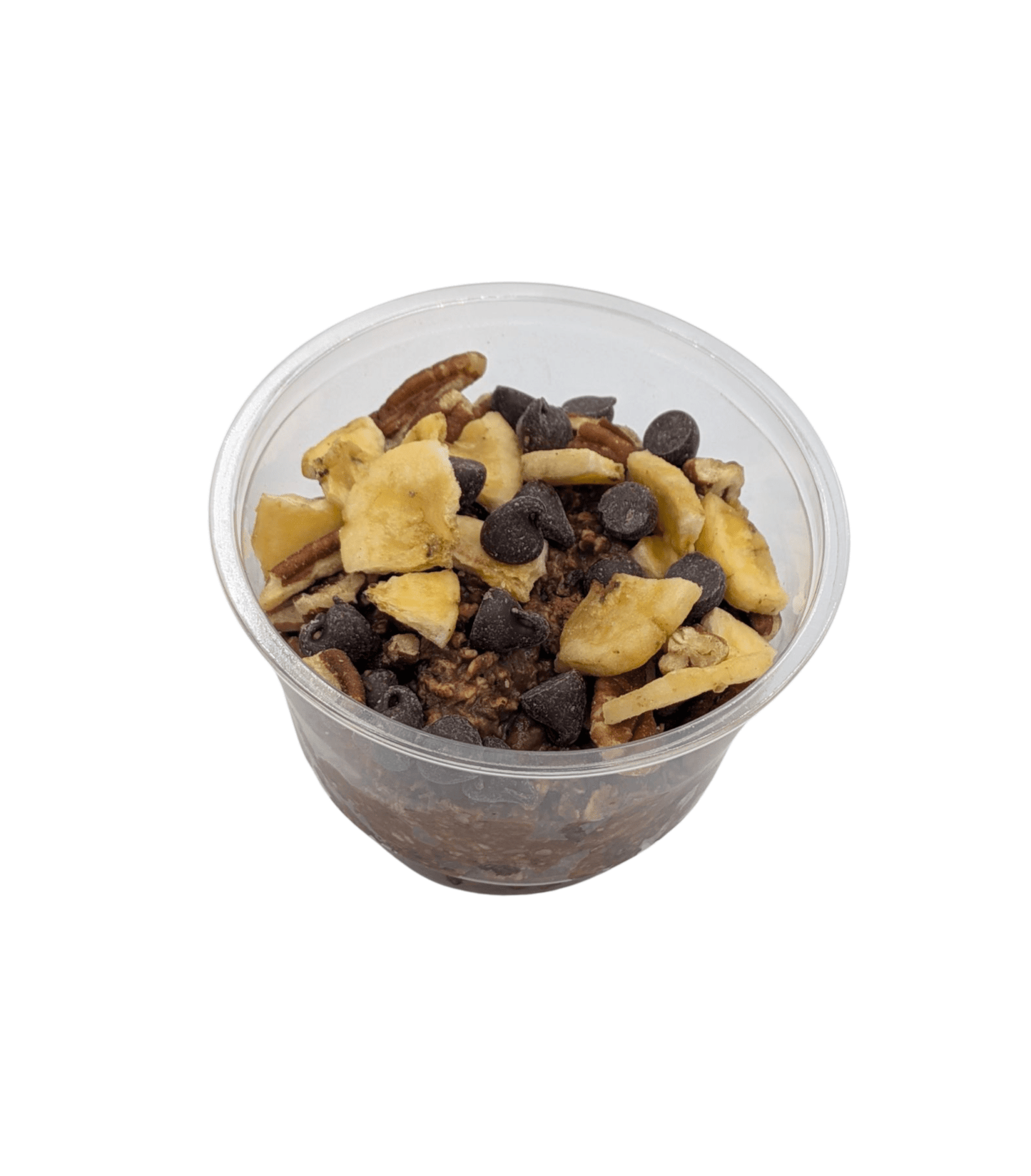 Peanut Butter Chocolate Banana Protein Oats