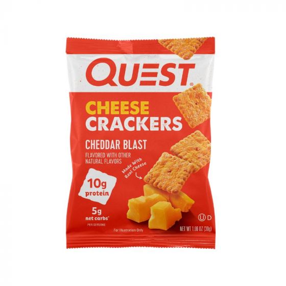 QUEST NUTRITION CHEESE CRACKERS