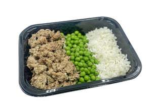 Ground Beef and Peas Value Meal